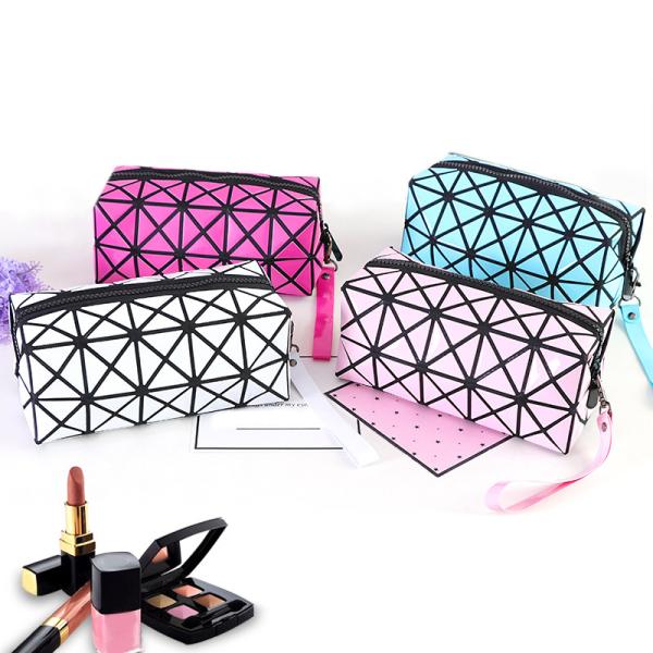 Buy cheap Beautiful Fashion Girl 3D PU Travel Cosmetic Bag from wholesalers