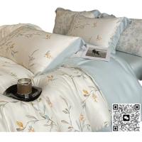 Buy cheap Four Piece Set Of Silk Bed Sheets, Duvet Covers, Summer Ice Silk product