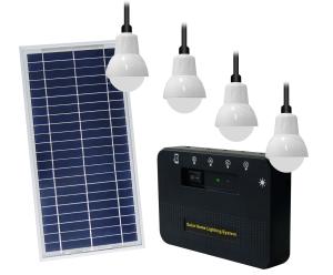 Wholesale 4 Rooms Small Home Solar System Kit , 8W Mobile Solar Power Kit from china suppliers