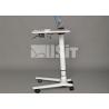 Buy cheap Single Metal Mobile Gas Lifting Sit To Stand Desk With Wheels from wholesalers
