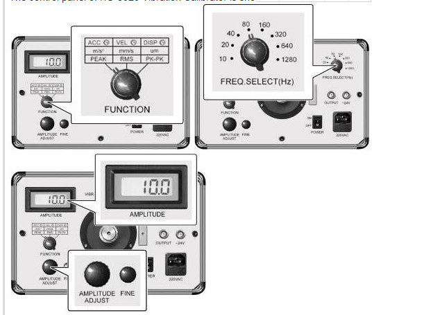 Digital Vibration Calibrator Calibrate Vibration Meter Non Destructive Testing Equipment HG-5020