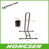 Buy cheap L type circular feet bicycle parking and bicycle display rack/bracket/stand from wholesalers