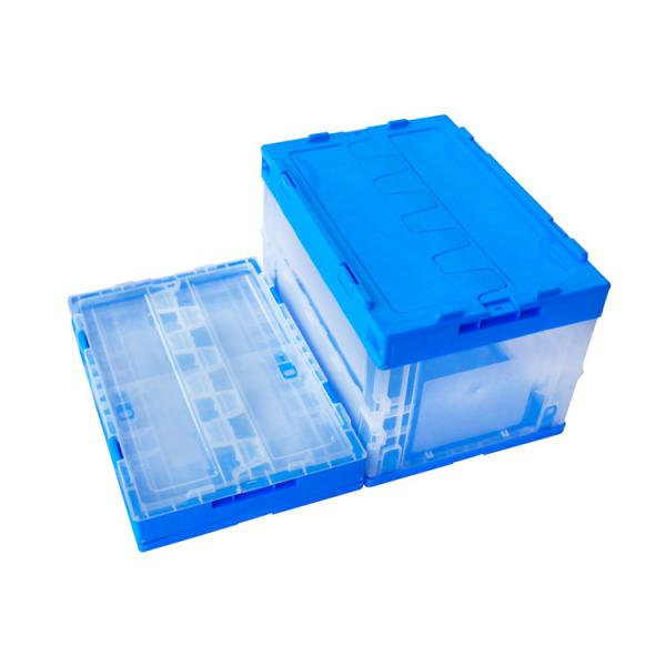 Buy cheap 530*360 mm Collapsible Plastic Totes / Foldable Plastic Storage Bins from wholesalers