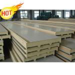 Waterproof PU Roof Panel Fire Rated Sandwich Panel For Cold Storage ISO9001