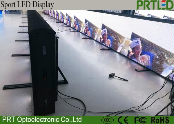 IP65 Waterproof Football Stadium Perimeter LED Display P6 With Strong Durable