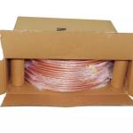 ASTM C12200 Bright Copper Tube Pipe Coil 150mm For Refrigeration Equipment