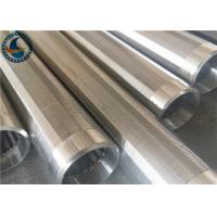 Buy cheap Professional Wedge Wire Screen For Chemical / Pharmaceutical Industry product