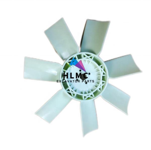 Buy cheap 7 Blades 4 Holes Engine Fan Blade Mitsubishi 6D31 Excavator Motor Spare Parts from wholesalers
