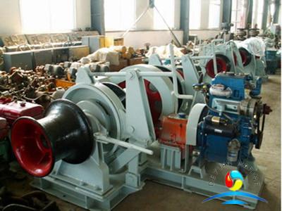 Buy cheap Double Gypsies Horizontal Windlass , 32mm 261KN Electric Anchor Windlass from wholesalers