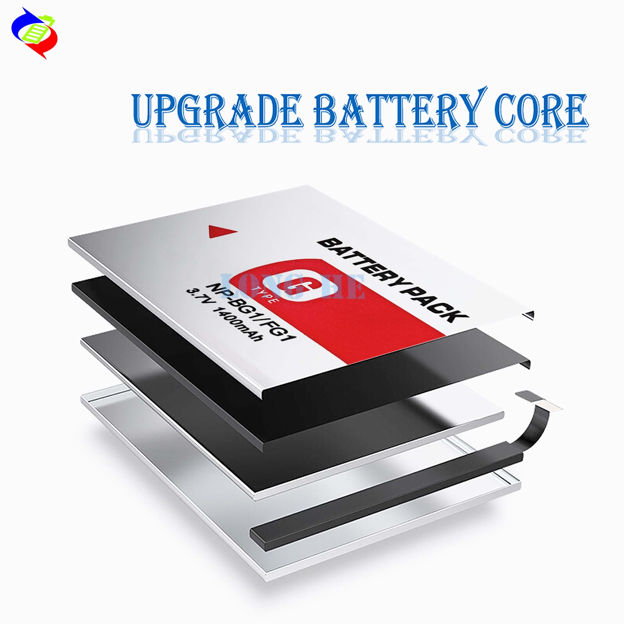 NP-BG1/FG1 Camera Battery for Sony DSC-T20/W HX10 H70 WXI/B W170 W220 W230 W290 DSC-W300 DSC-H50B