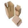 Buy cheap Light 20pcs Foldable Brown Corrugated Paper Packaging Flat Shipping Box from wholesalers