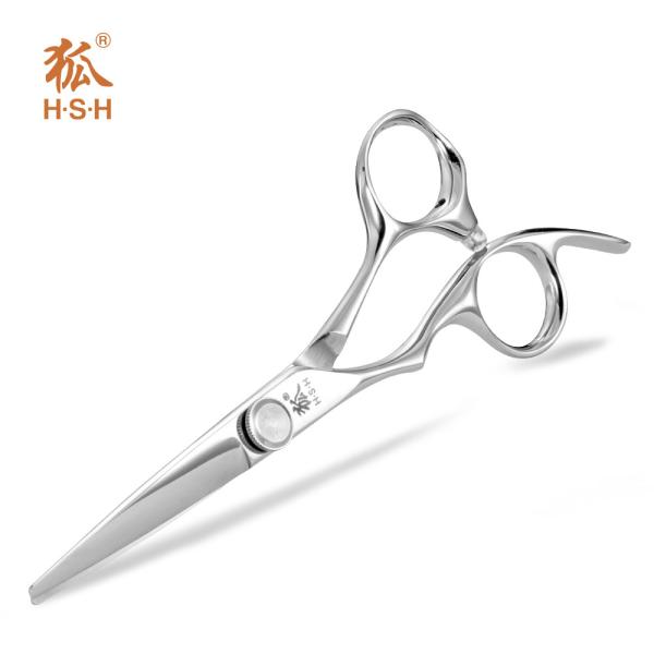 Buy cheap Stainless Steel Left Handed Hair Scissors , Hair Salon Shears High Precision from wholesalers