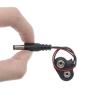 Buy cheap 9V Battery Snap Clip Connector To DC Male 5.5x2.1mm Barrel Jack Power Cable for battery holders from wholesalers