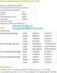 zipper clean vacuum sealed bag, zipper reusable vacuum cleaner bag, zipper cloth