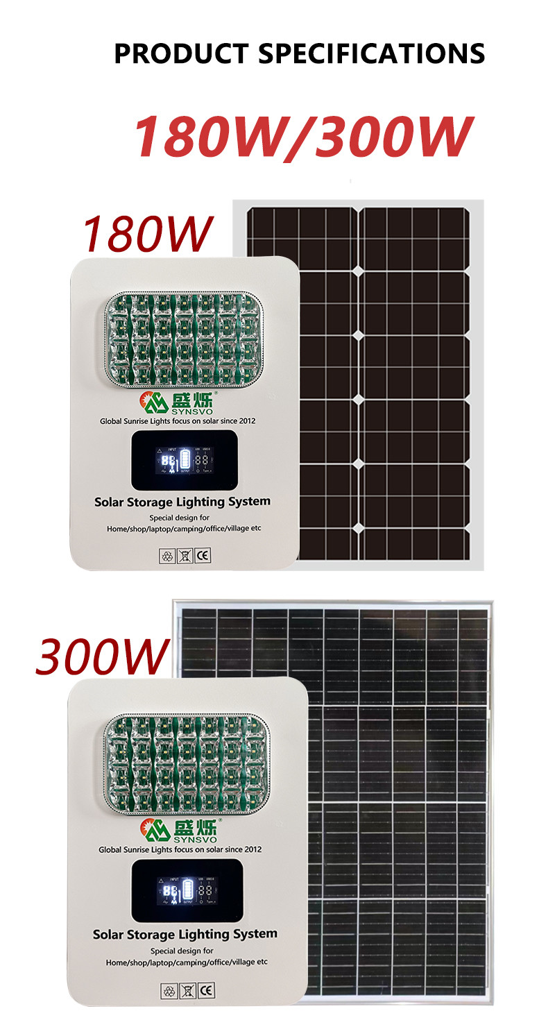 White Portable Solar Generating Systems With 6-8 Hours Charge Time