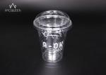 12 / 16 Oz Cold Drink Disposable Cups PET Material With Dome Lids