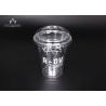 Buy cheap 12 / 16 Oz Cold Drink Disposable Cups PET Material With Dome Lids from wholesalers