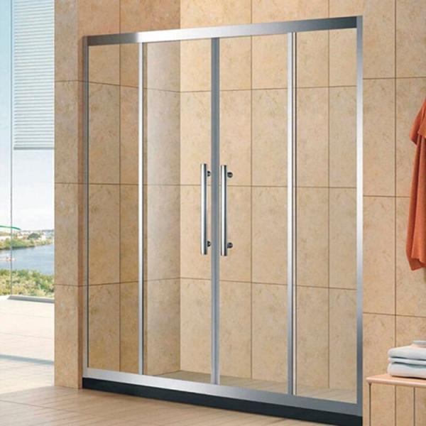 Buy cheap Spray Tempered Glass Aluminum Hinged Door Waterproof from wholesalers