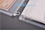 PVC slider k bag for stationery, file,school kids, stationery packaging zipper