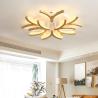 Buy cheap Nordic Log LED Ceiling Lamp Creative Personality Bedroom Book Room Simple Modern Solid Wood ceiling lights(WH-WA-45) from wholesalers