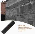 Black Construction Safety Net Corrosion Resistant Construction Safety Debris