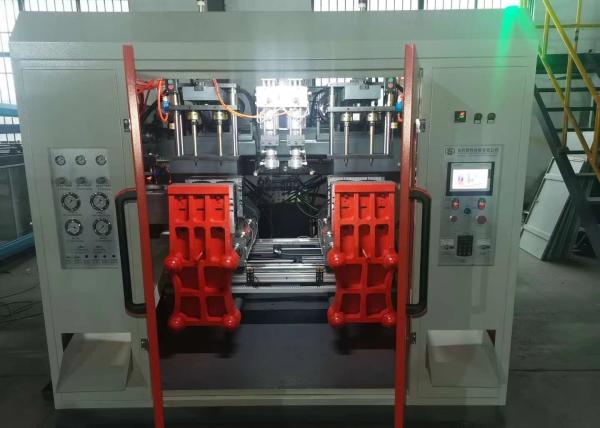 Buy cheap Double Station 1000bph Fully Automatic Blowing Machine , 2l Plastic Extrusion Blow Moulding Machine from wholesalers