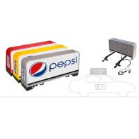 Buy cheap Waterproof Car LED Sign Display , Outdoor Full Color Taxi Roof Screen Double product
