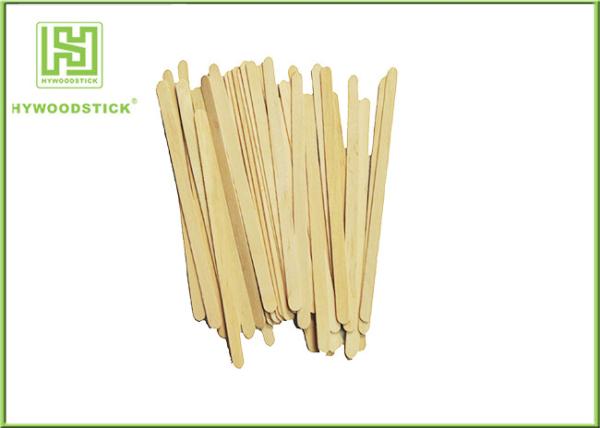 Buy cheap Disposable Wooden Coffee Stirrer Sticks With Paper Full Wrapped / Printing from wholesalers