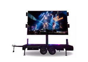 Wholesale DVI Outdoor Mobile LED Screen SMD2020 Mobile LED Signs RGB IP43 from china suppliers