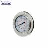 Buy cheap Impact Resistance Precise 150 Psi Hydraulic Pressure Gauge Oil 400 Bar With Front Flange from wholesalers