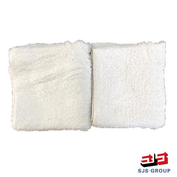 Buy cheap Heavy duty 10Kg 25Kg Super absorption Cotton Rag Cut Used Towels Cotton Wiping Rags 25Kg Package White Towel Rags from wholesalers