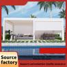 Buy cheap Outdoor pavilion Aluminum alloy new hand electric louver courtyard pavilion courtyard leisure pavilion from wholesalers