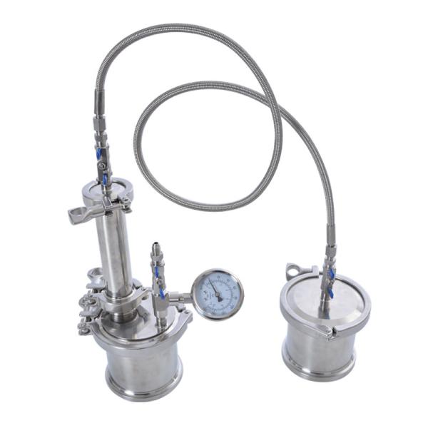 Buy cheap Closed Loop Extraction Machine Mirror Polish Vacuum 45g Mini from wholesalers