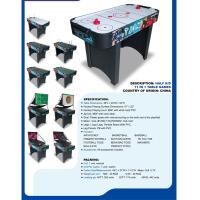 Buy cheap 11 In 1 4 FT Multi Game Table Air Hockey Basketball Table For Competition product