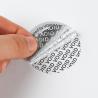 Buy cheap Screen Printing Anti Counterfeit Label Metal Tamper Proof Labels from wholesalers