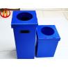 Buy cheap UV Printing Corrugated Plastic Waste Bins 400gsm Recyclable from wholesalers