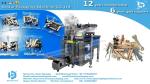 Furniture components screws bolts nuts dowels automatic counting packing machine