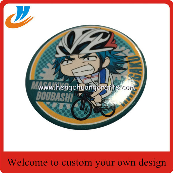 Custom tin badge,cheap lapel tin badge with your own carton logo badge pin
