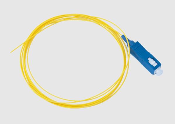 Buy cheap Single Mode Simplex SC APC 9/125 0.9mm Fiber Optic Pigtail from wholesalers