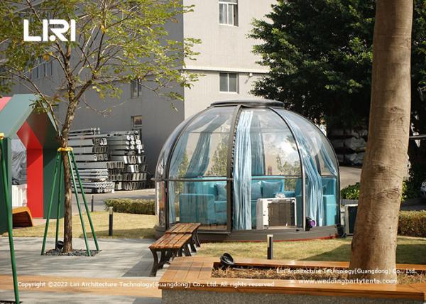 Buy cheap Diameter 3.5m Crystal Dome House Tent PC Round Shape Ourtdoor Event Activity Show Dining Catering Tent from wholesalers