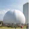 Buy cheap 20000m3 Double Membrane Biogas Storage Balloon Free Standing 3mbar~20mbar from wholesalers