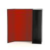 Buy cheap Single Packaging Wine Bottle Gift Box Handle Black Corrugate For Champagne from wholesalers