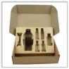 Buy cheap Recyled Kraft Paper Cardboard Mailer Box Packaging Black Printing from wholesalers