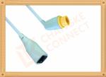 Kontron IBP Adapter Pressure Transducer Cable Medex Abbott Solid Conductor