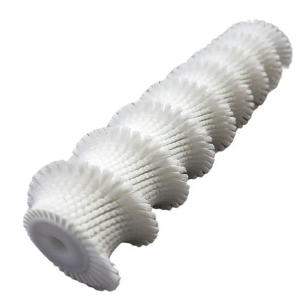 Pharmaceutical Production Nylon Bristle Cylindrical Roller Tufted Brush With