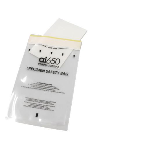 Buy cheap Hospitals Labs Plastic Disposable Specimen Bag With Document Pocket from wholesalers