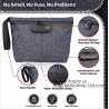 Buy cheap Odor Proof Bag Pouch Storage Case, Combination Lock, Carbon Lined Stash Bag, Scent Proof Bags from wholesalers