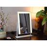 Buy cheap Desk Professional Portable Led Makeup Mirror Yellow / White Light from wholesalers