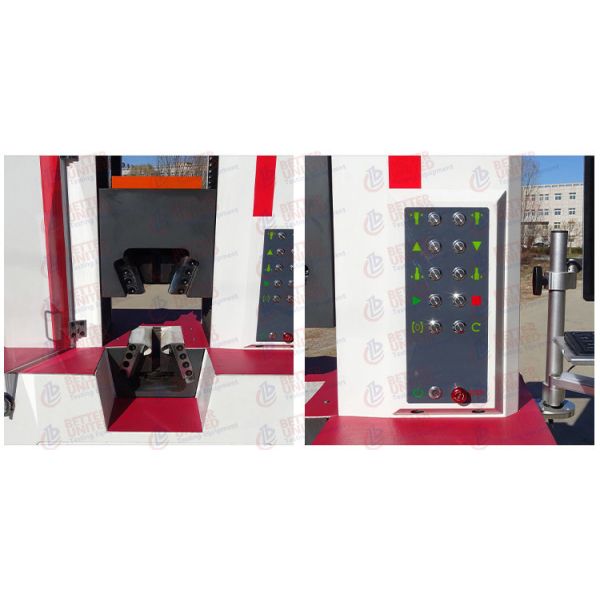 ASTM A370 UNI 7676 Servo Hydraulic Universal Testing Machine Integrated