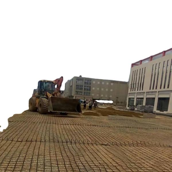 Buy cheap Highways and Railways 100kn Steel Plastic Geogrid Road Surface Resistance Engineering from wholesalers